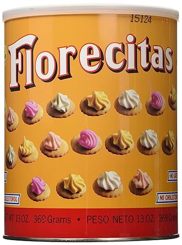 Florecitas Ice Gem Cookies by Royal Borinquen in Puerto Rico - 13 oz, 2 Cans