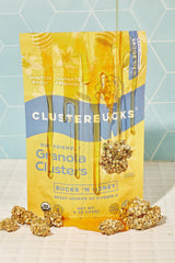 Clusterbucks Bucks 'N Honey Gut-Friendly Granola Clusters, USDA Certified Organic, Gluten Free, 6 Ounce (Pack of 6)