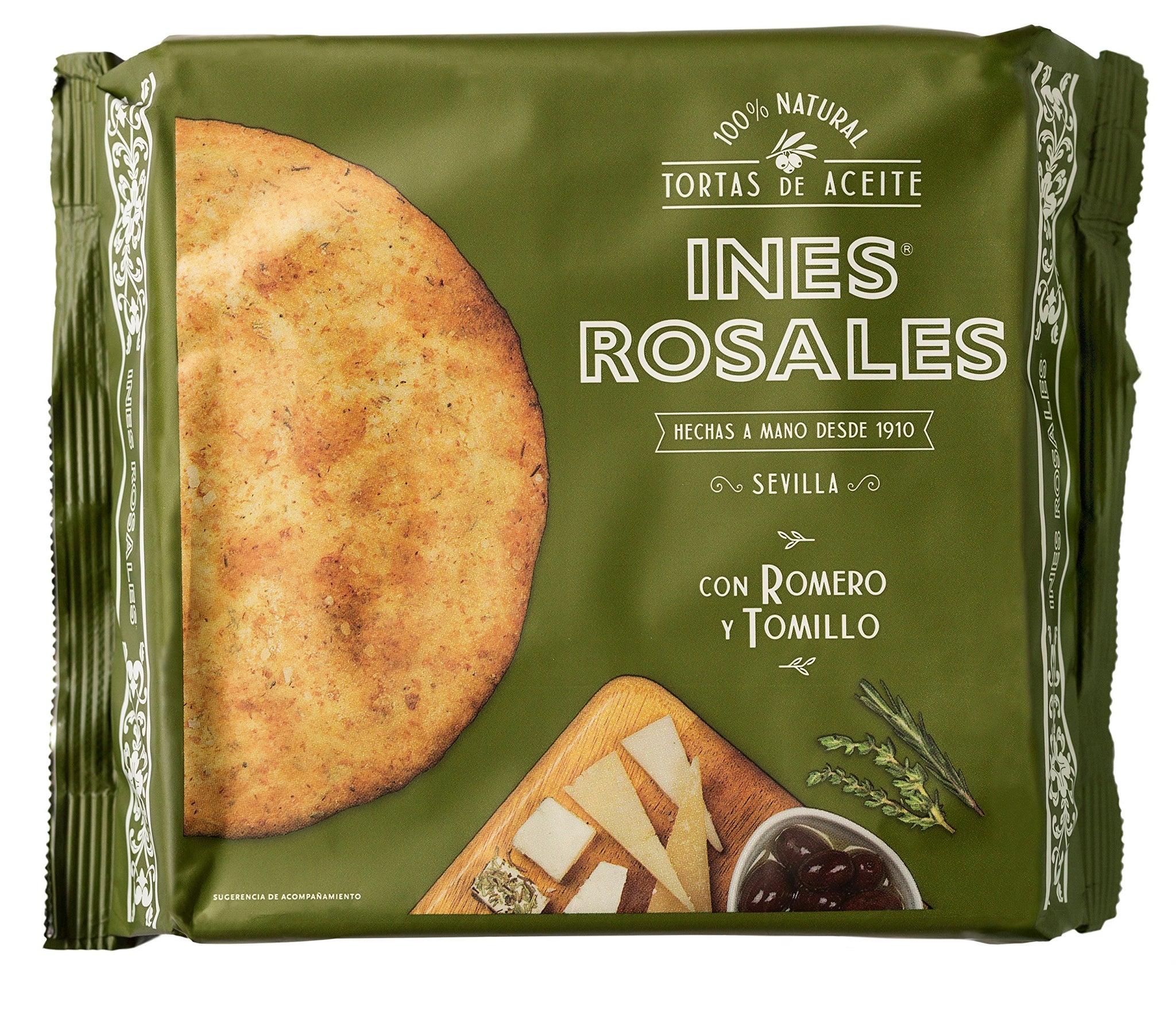 Ines Rosales Tortas, Savory Olive Oil, Rosemary and Thyme