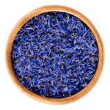 Pure Blue Cornflower Petals - 100% Natural Centaurea cyanus - Dried, Grown in Germany Herbal Cornflower Flowers for Cupcakes, Lattes, Tea Blends, Bath
