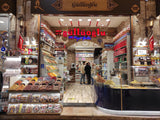 Gulluoglu Turkish Delight Mixed, 3 PACK, each pack 500 gr - 1.1 lb, daily fresh shipment from Istanbul/Turkey