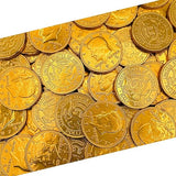 Chocolate Coins | 1 Pound Bag | Belgian Chocolate | Gold Chocolate Coins | Individually Wrapped Candy | Gold Candy for Party Favors, Goodie Bags