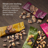 Sahale Snacks Glazed Mix Nut Blend Variety Pack, 1.5 Oz Grab & Go Bags (12 Total Packs) - Four Different Dry-Roasted Deluxe Mixed Nuts Blends Included