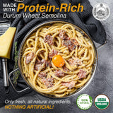 Morelli Bucatini Pasta Noodles - Premium Organic Italian Pasta from Italy - Handcrafted, Family Owned Gourmet Brand - Made with Durum Wheat Semolina