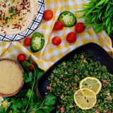 Baraka Cracked Wheat #3 Yellow Bulgur | 100% All Natural Coarse Cracked Wheat for Bread Making, Pilaf, Crackers, Tabouli Salad, Soups, Vegan Recipes