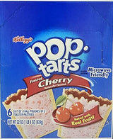 Pop-Tarts Toaster Pastries, Frosted Cherry, 3.3 Ounce (Pack of 6)