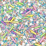 Sprinkles | Easter Sprinkles | 8 Ounces | Pastel Sprinkles | Cake Sprinkles | Spring Sprinkles | Manvscakes, Yellow, Blue, Red ,Non Toxic
