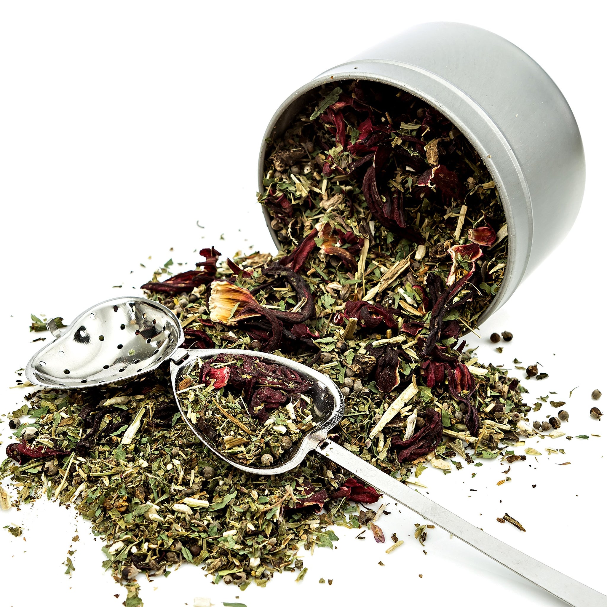 Organic Menopause Tea for Women - Relief from: Hot Flashes; Night Sweats; Mood Swings; and Hormonal Imbalances - Loose Leaf Tea & Free Infuser