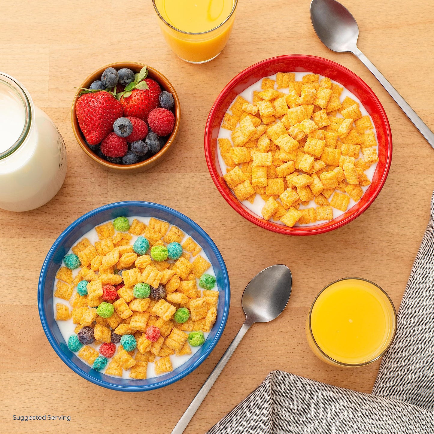 Cap'n Crunch Cereal, Crunch Berries, 16.8oz Boxes (4 Pack)