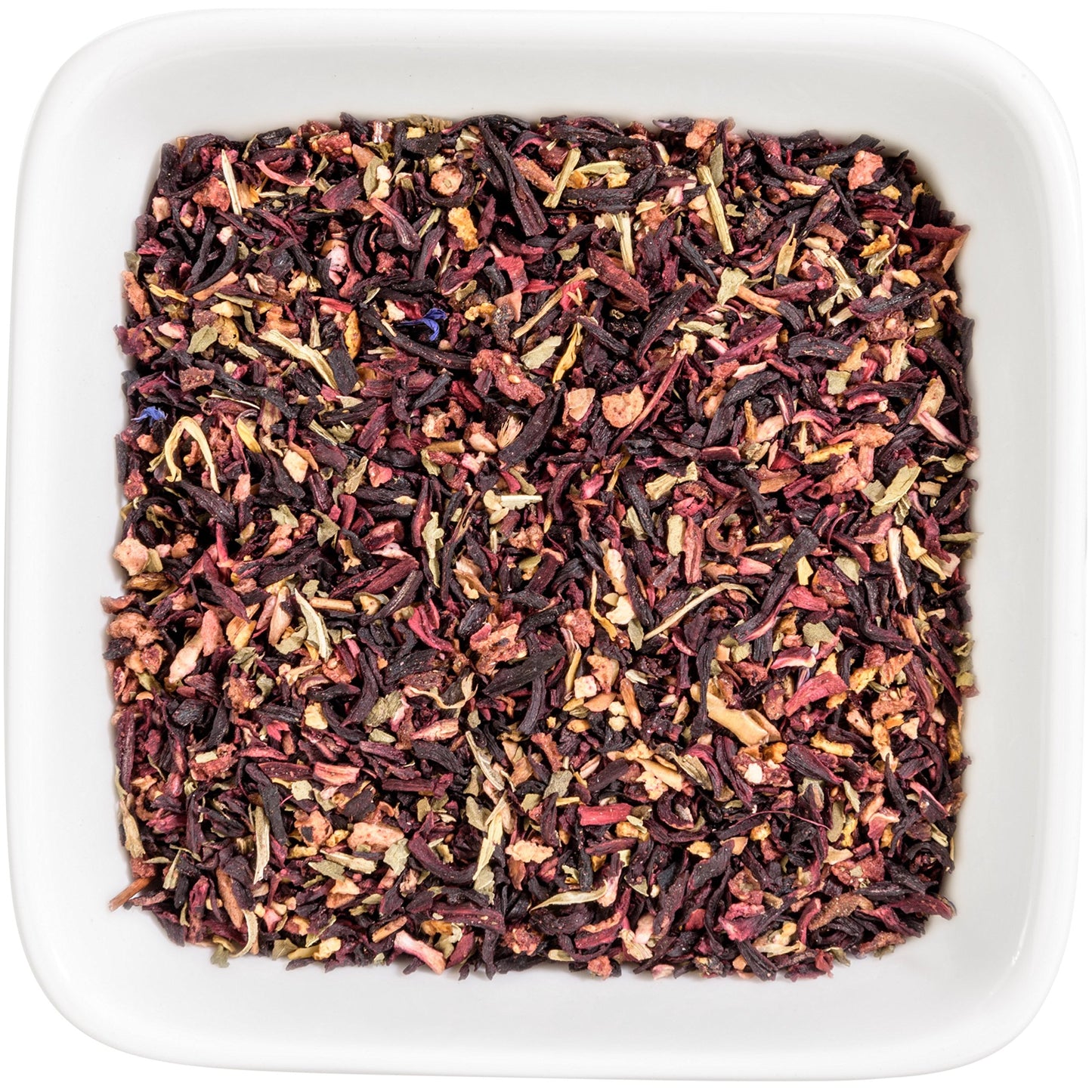 Tealyra - Strawberry Hibiscus Sangria - Apple Orange Mint - Herbal Fruity Loose Leaf Tea Blend - Caffeine-Free - Vitamin Rich - Hot or Iced - 112g
