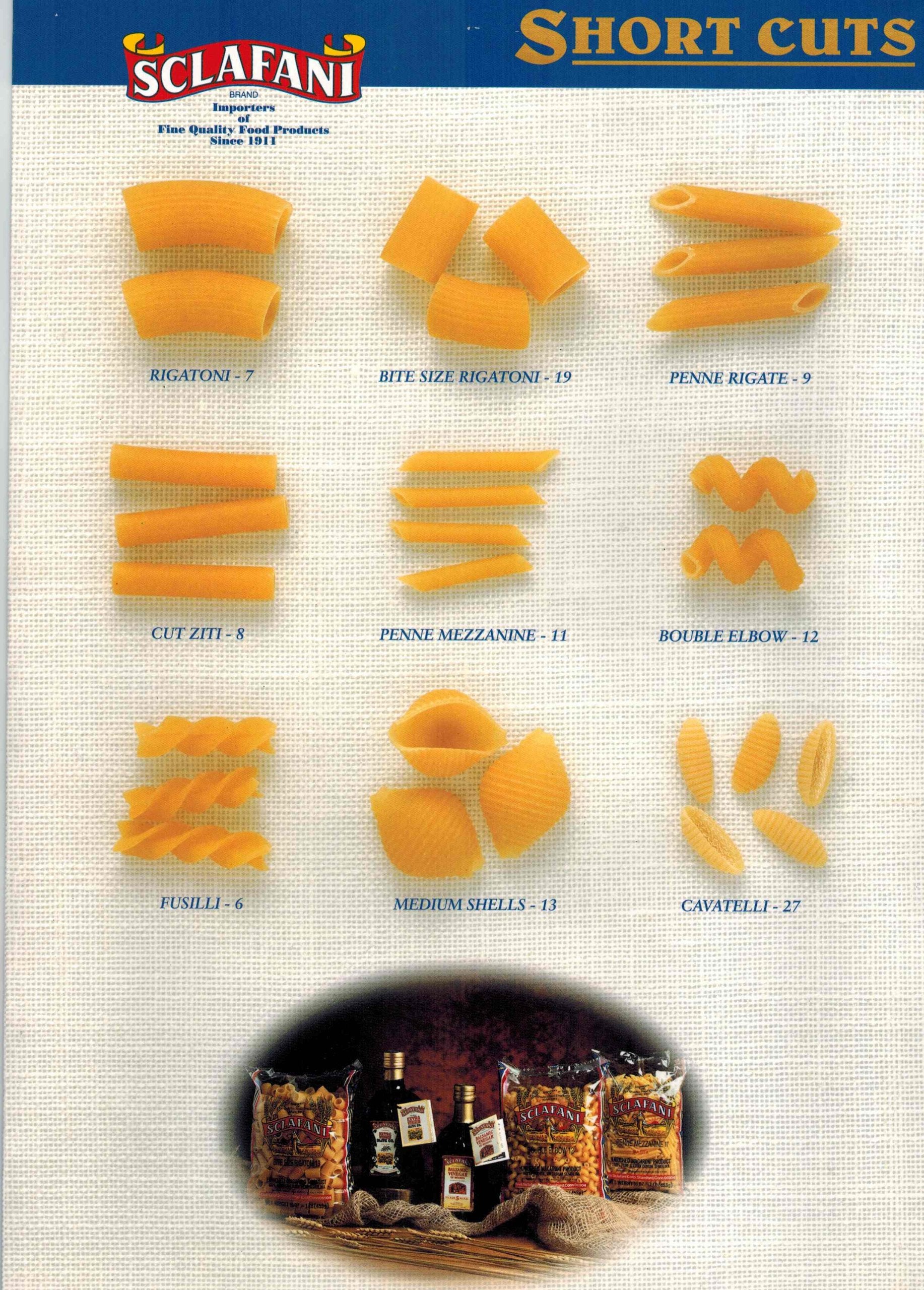 Fusilli #6 Short Cut Case of Twenty (20) 1 .lb Pouches