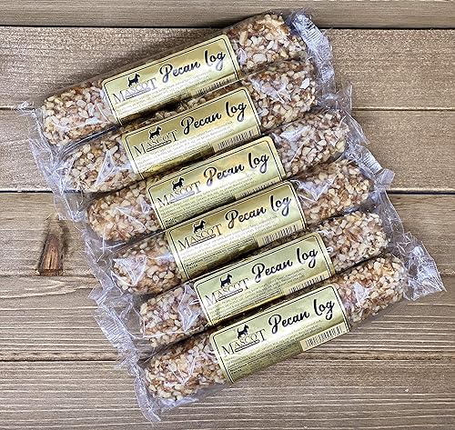 Mascot Pecan Log Rolls Gift Box - 6 Individually wrapped 4 oz Rolls, Since 1955