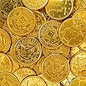 Chocolate Coins | 40 Count Bag | Chocolate Gold Coins | Individually Wrapped Candy for Party Favors, Buffets, Goodie Bags, Holidays, and Celebrations
