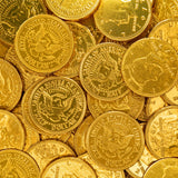 Chocolate Coins | 40 Count Bag | Chocolate Gold Coins | Individually Wrapped Candy for Party Favors, Buffets, Goodie Bags, Holidays, and Celebrations