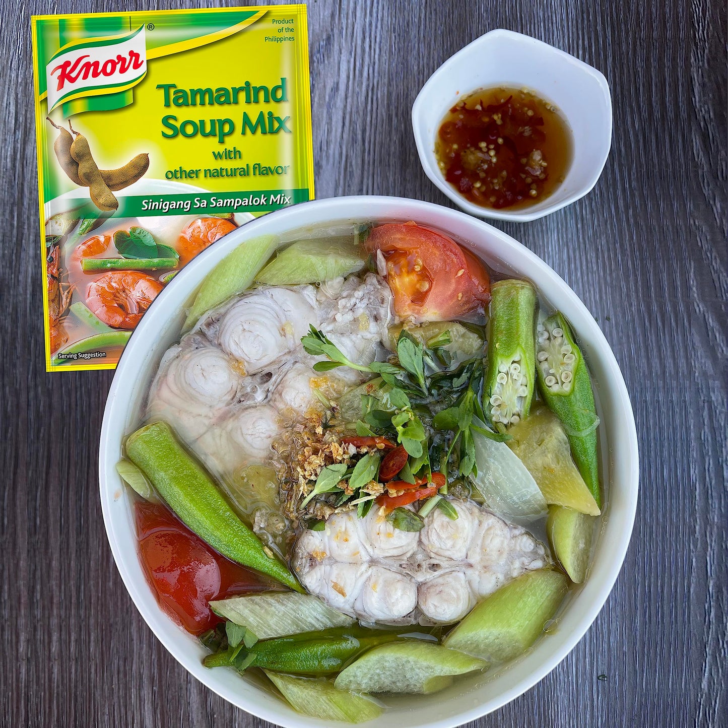 Knorr Tamarind Soup Mix (Sinigang sa Sampalok Mix), 1.41oz (40g) (3)