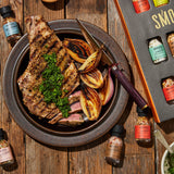 Grilling Spice Set Gift, 20 Mini BBQ Rubs & Seasonings Variety Pack, Grill Seasoning Sampler for BBQ, Smoker, Steak, Chicken Burgers, Smokehouse by