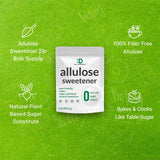 Allulose Sweetener 2 Pounds - Natural Sugar Subsitutes, No Aftertaste - Keto Friendly, Vegan, Zero Net Carb, Zero Calorie, Great for Cooking & Baking