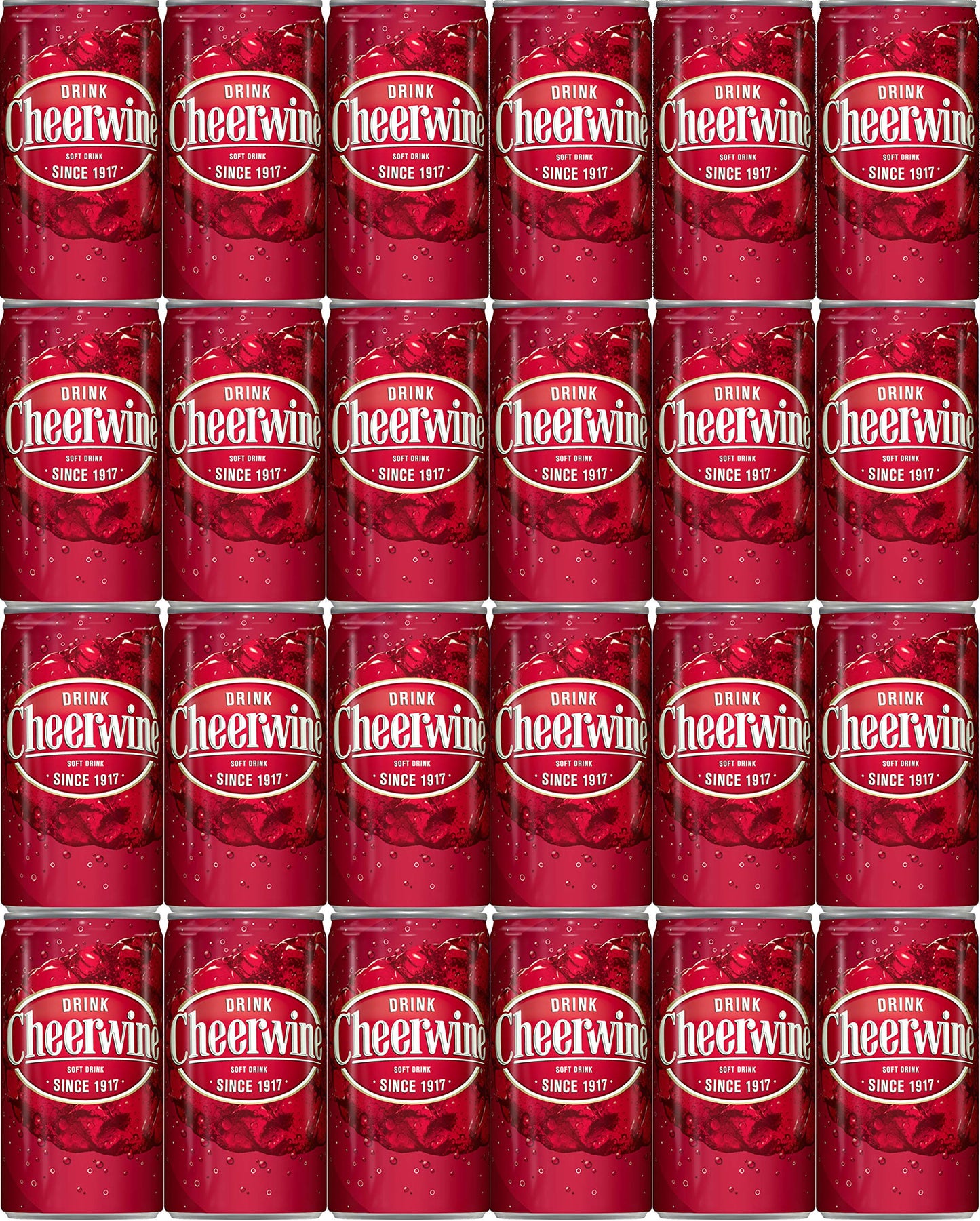 Cheerwine Soda, 7.5 oz can (24 Cans)