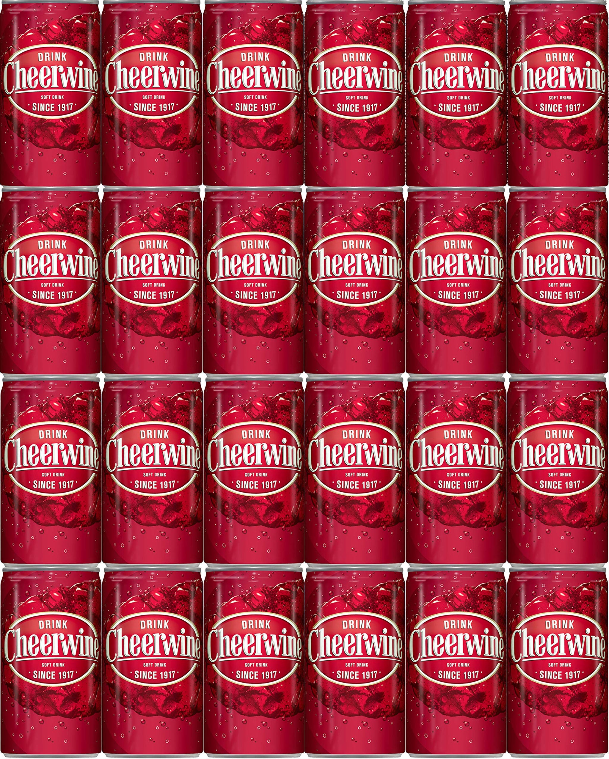 Cheerwine Soda, 7.5 oz can (24 Cans)