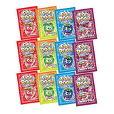 Pop Boom Popping Candy 12 Pack | 3 pack each of Strawberry, Blue Raspberry, Green Apple, Cherry Cola