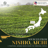 Loop Matcha Tokyo Ginza Edition - Pure Japanese Ceremonial Matcha Powder 30g - Stone Ground 5-Cultivar - Blend - Shade Grown - Emerald Green