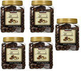 Kirkland Signature Milk Chocolate Roasted Almonds 3 LBS (48 Oz) JAR, GJyubF 5 Pack