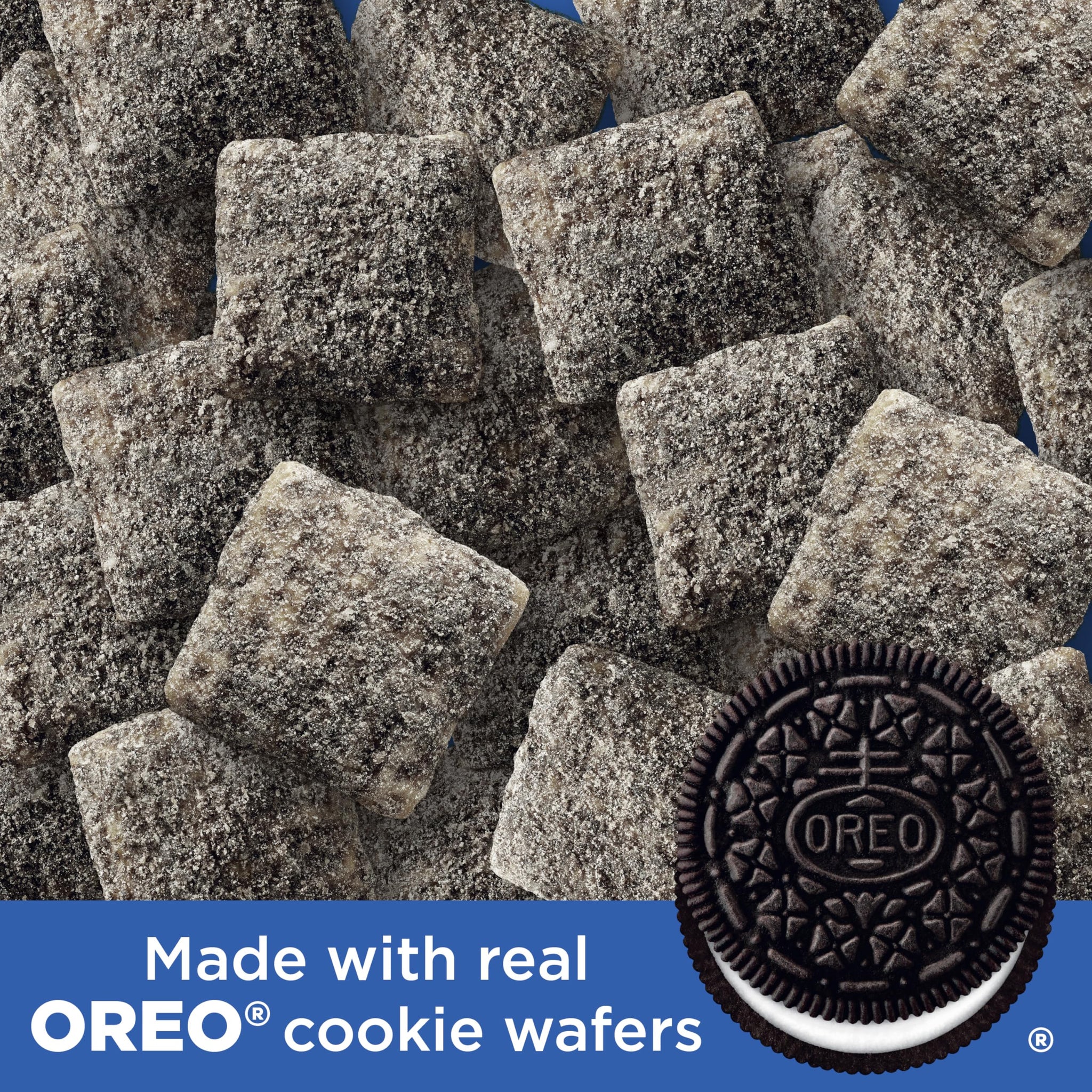 Chex, Mix Muddy Buddies, Oreo Cookies and Cream Snack Mix, 9 Ounce