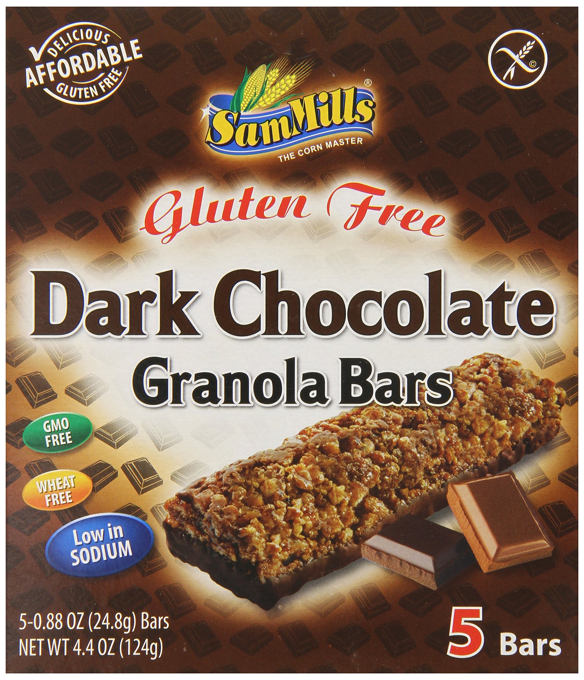 Sam Mills Bar Granola Gf Choc Dark