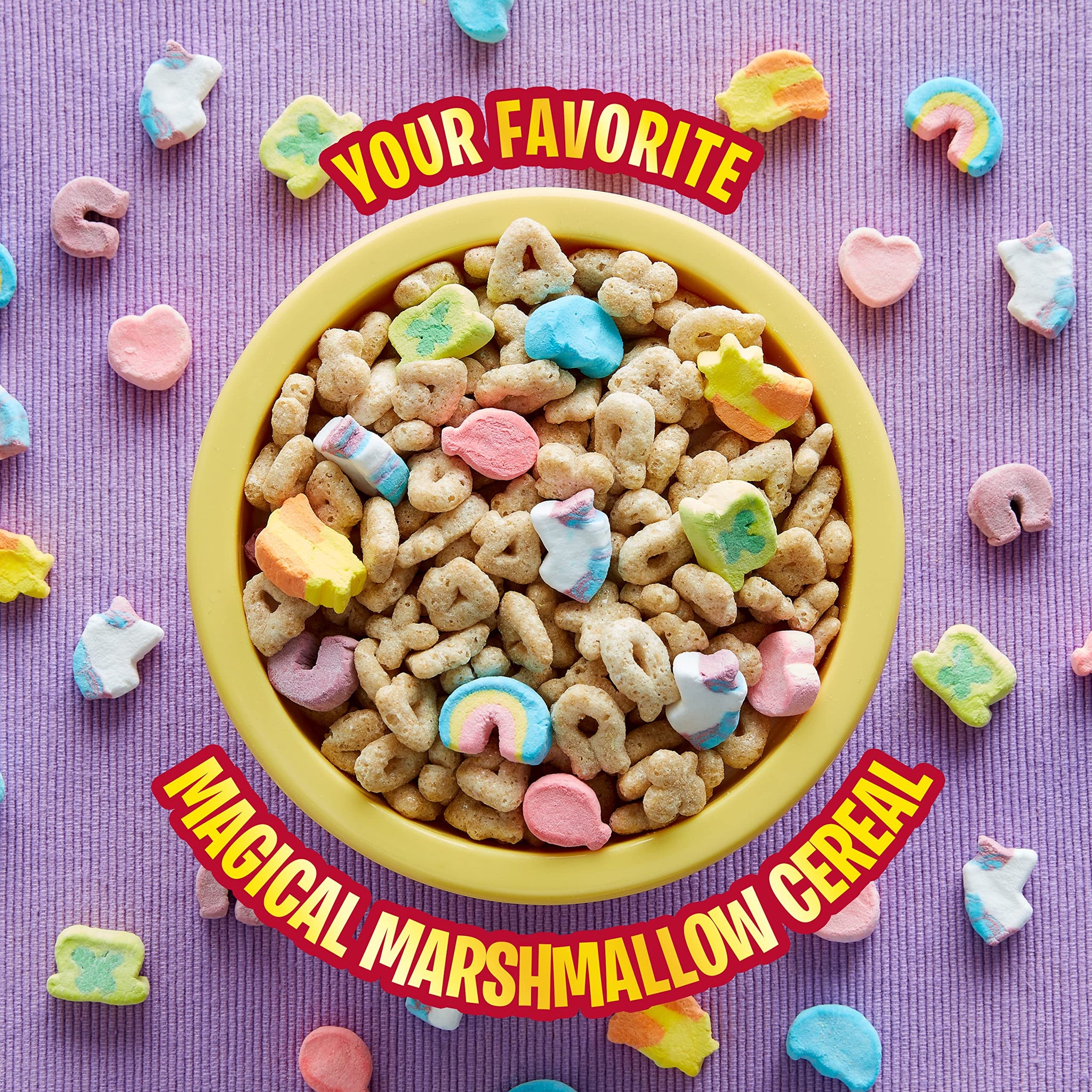 Lucky Charms Honey Clovers Breakfast Cereal, 19.7 oz