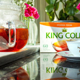 King Cole Premium Orange Pekoe Tea - 60 Tea Bags (Loose Leaf & Boxed)