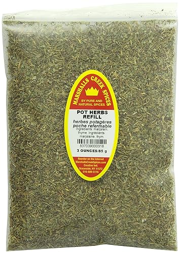 Marshall’s Creek Spices Pot Herbs Seasoning Refill, 3 Ounce
