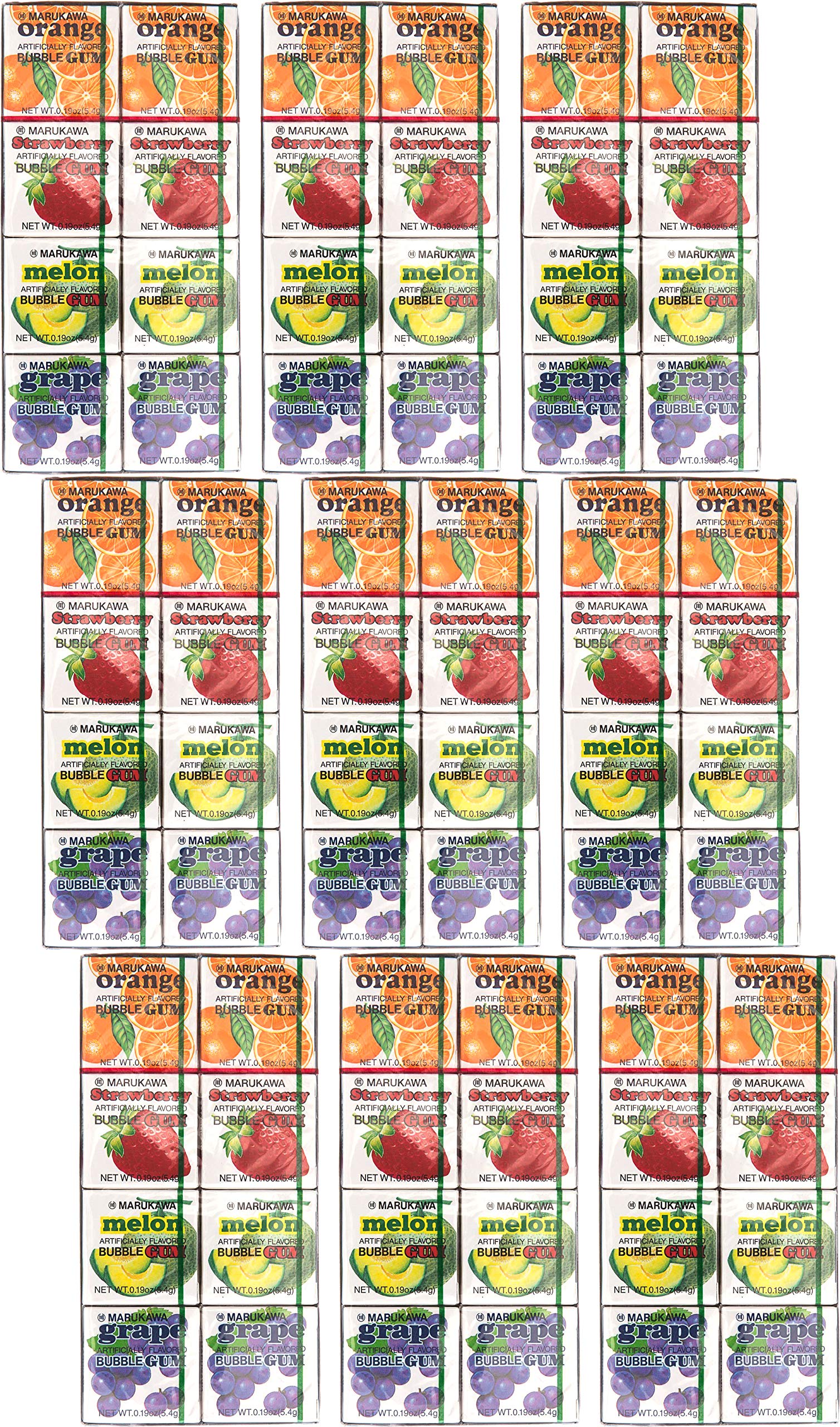 Marukawa 8 Pack Bubble Gum 1.52oz (9 Pack)