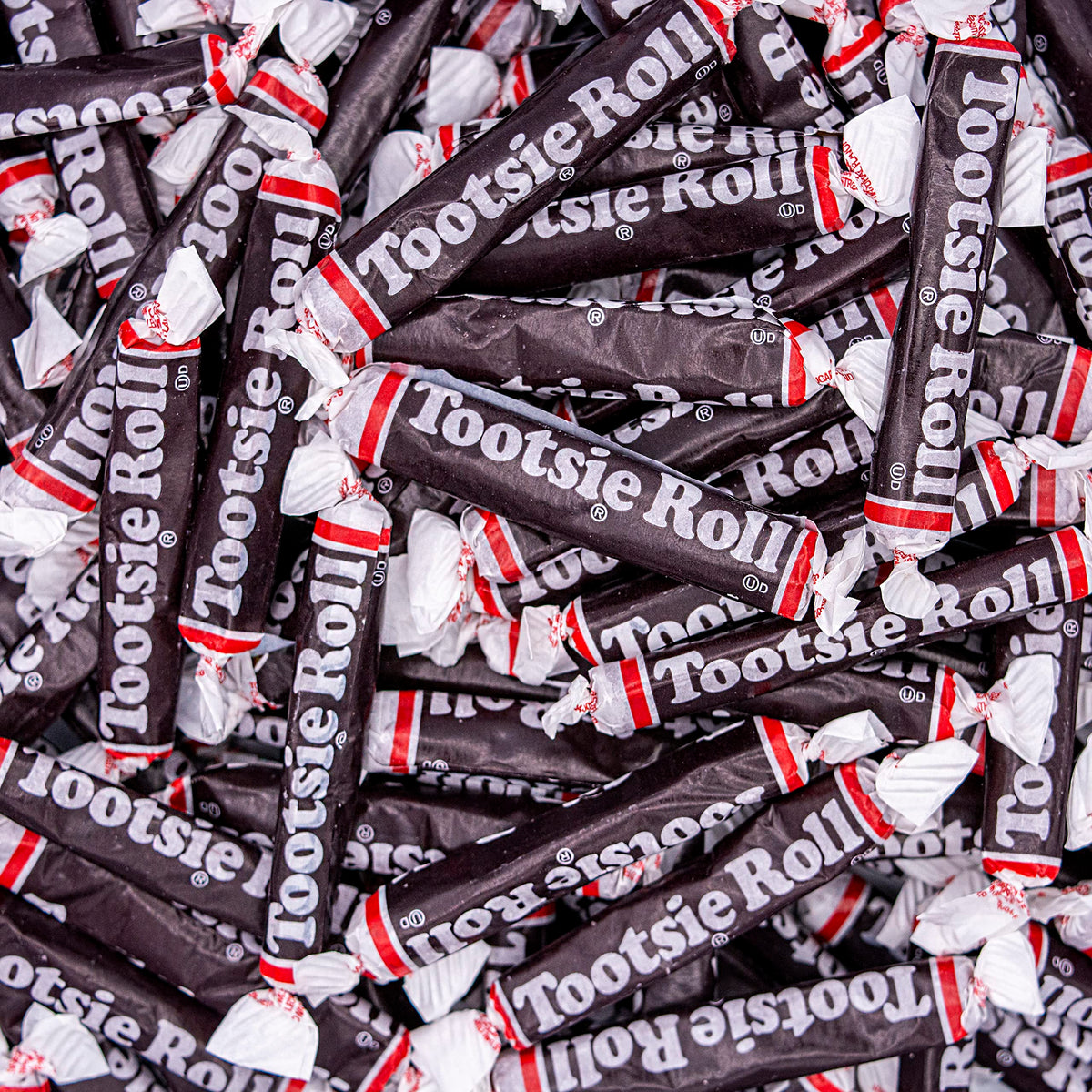 Roll Twists Chocolate Candy - 3 Pound | Rolls Chocolate Long Individually Wrapped Candy, Bulk Pack