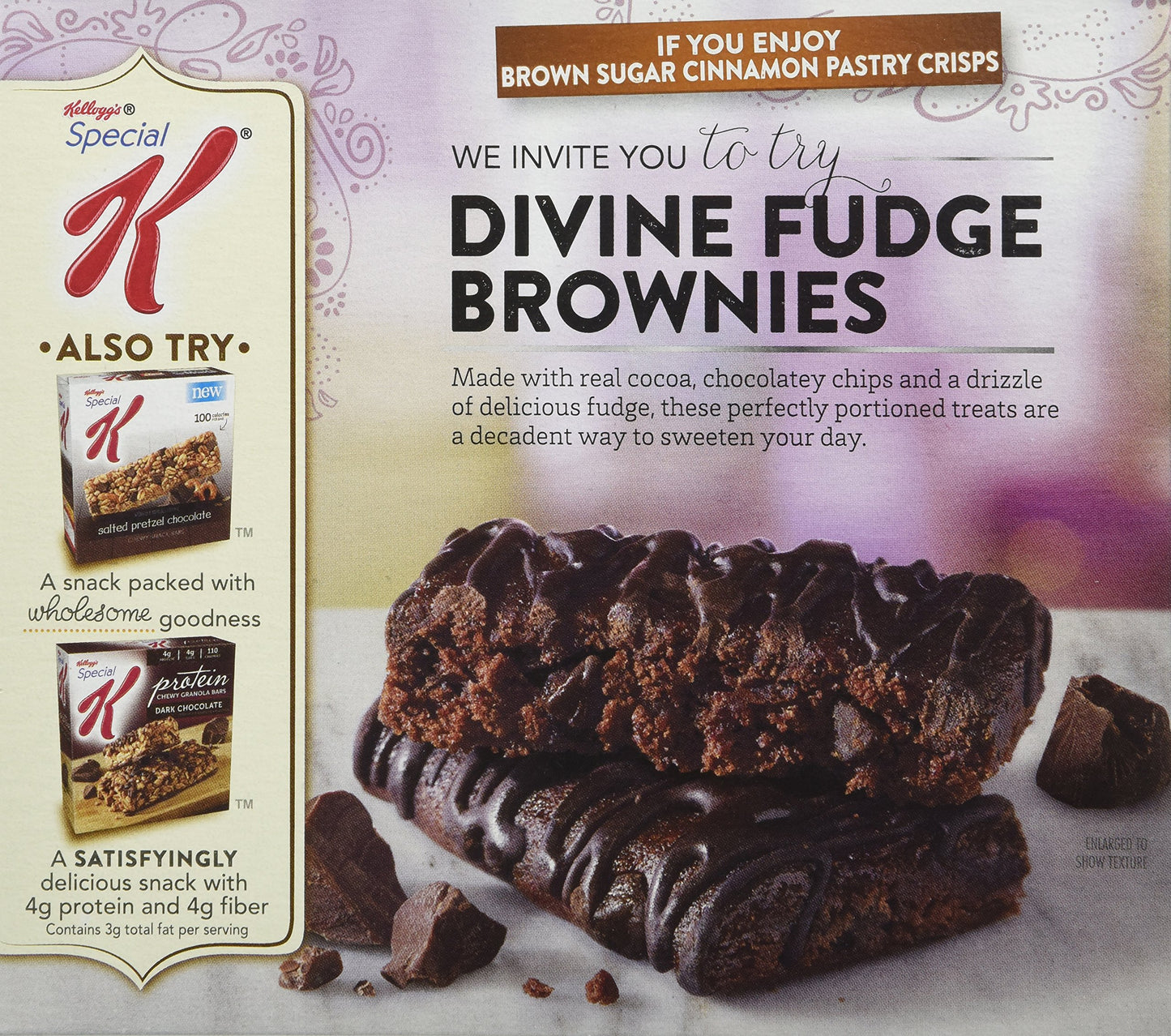 Kellogg's Special K Pastry Crisps, Brown Sugar Cinnamon, 5 Count