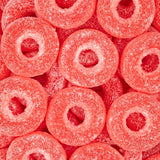 Kervan Candy Bebeto Watermelon Rings - Fruity, Soft, Sweet & Sour Gummy Candy Bulk for Kids, Gift Snacks and Parties - Watermelon Ring Gummies Big