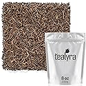 Tealyra - Ripe Pu'erh Tea - 20 Years Aged Loose Leaf from Yunnan - China - 100% Natural - Caffeine Level High - Aged Black Tea Pu Er - 220g (8-ounce)