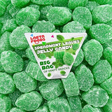 Spearmint Leaves Jelly Candy, Refreshing Slices (2 Pound Bag)