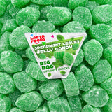 Spearmint Leaves Jelly Candy, Refreshing Slices (2 Pound Bag)