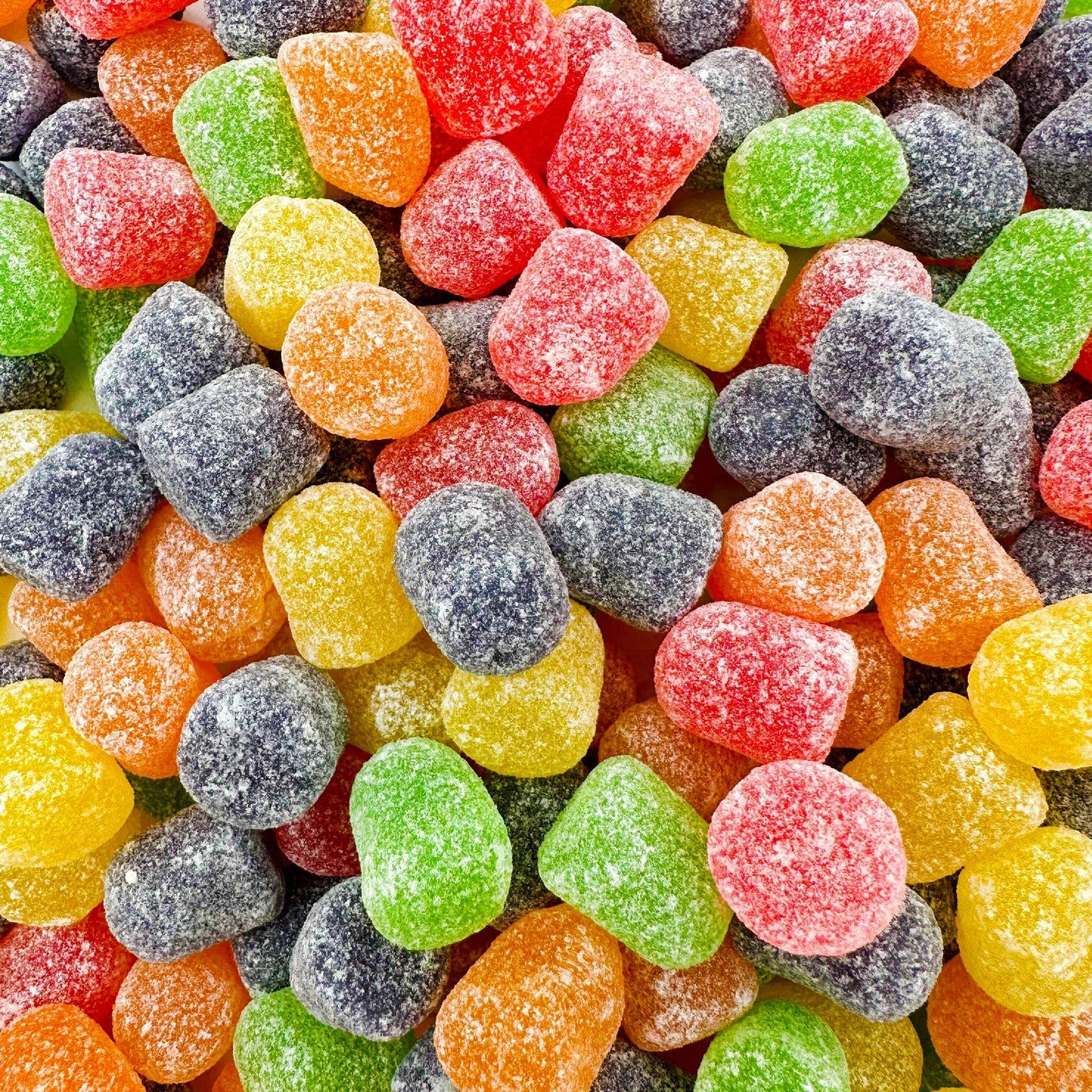 Gum Drops Jelly Candy | 2-Pound Bag | Assorted Fruit Flavors | Gumdrops Candy for Holiday Buffets & Dessert Decorating | Strawberry, Pineapple