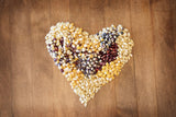 Amish Country Popcorn | 3-1 lb Bags | Purple, Red and Blue Popcorn Kernels | Old Fashioned, Non-GMO and Gluten Free (3-1 lb Bags)