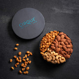 Cirque Gift Co. Gourmet Nut Gift Tray 6" Freshly Roasted Assorted Nuts for Mothers Day, Fathers Day, Holiday, Corporate Gifting, Thanksgiving Gift